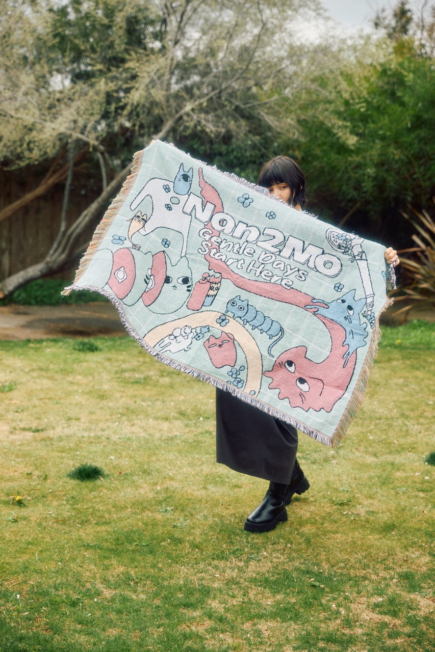 猫ジャナイブランケット – Nan2Mo