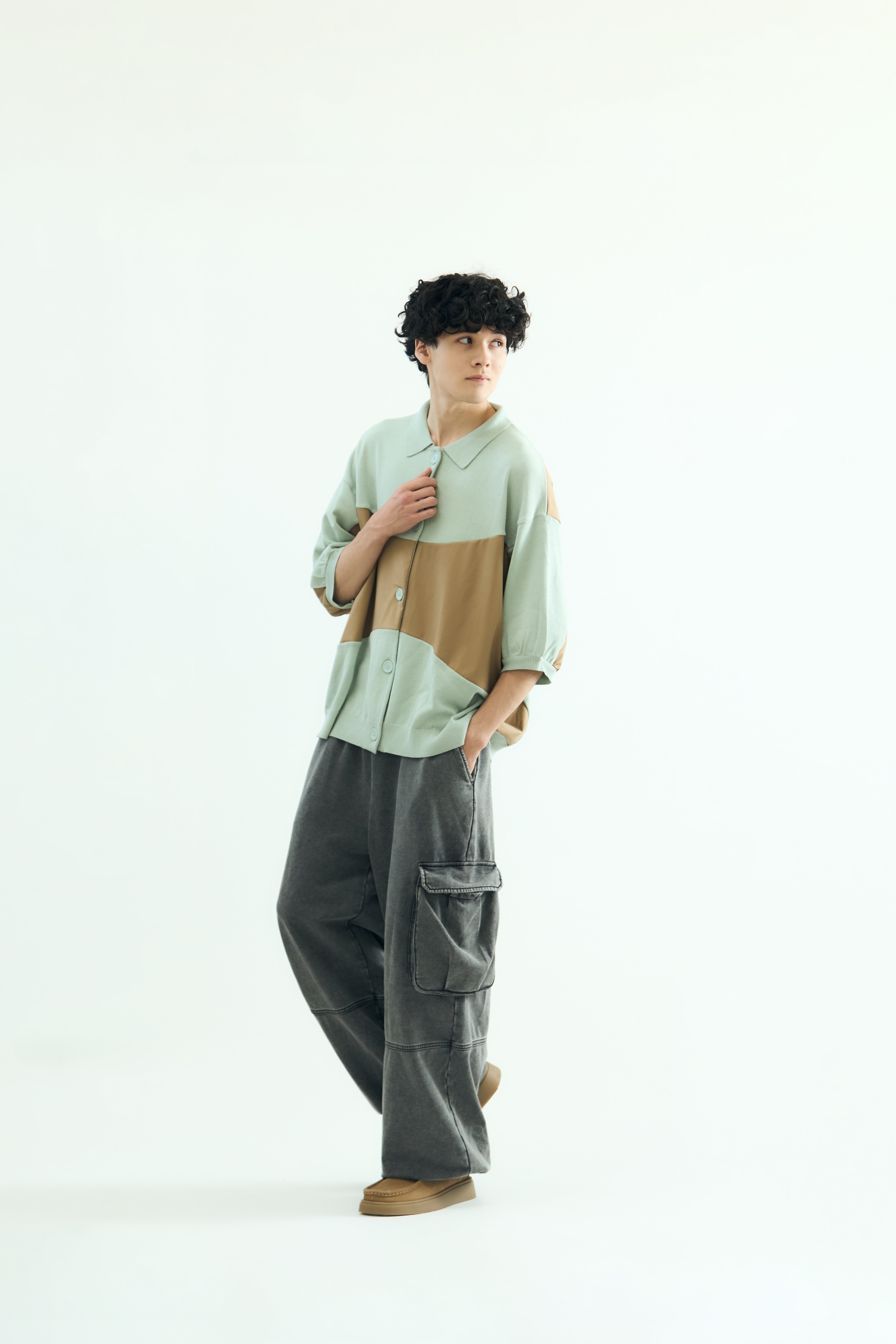 ニットサンドシャツ – Nan2Mo