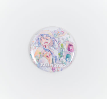 スプリング缶バッジ(TRAFFIC LIGHT LADY/Happy Spring Boy)