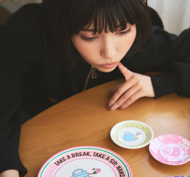 N×Y×F Cake Plate(なぴよわらふらけーきぷれーと)