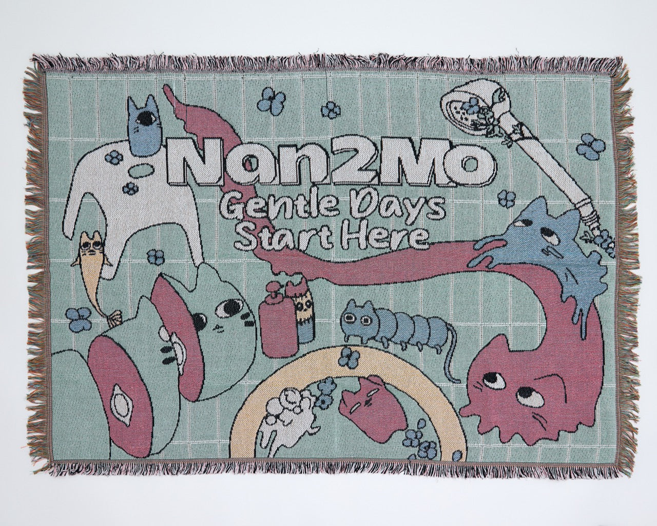 猫ジャナイブランケット – Nan2Mo