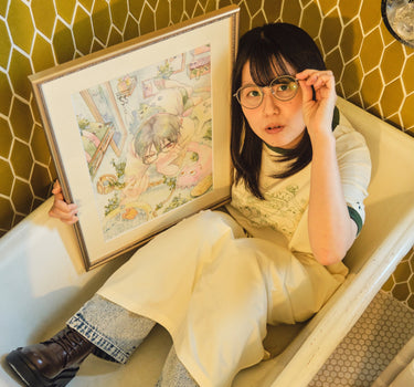 輪切りねこTシャツワンピ