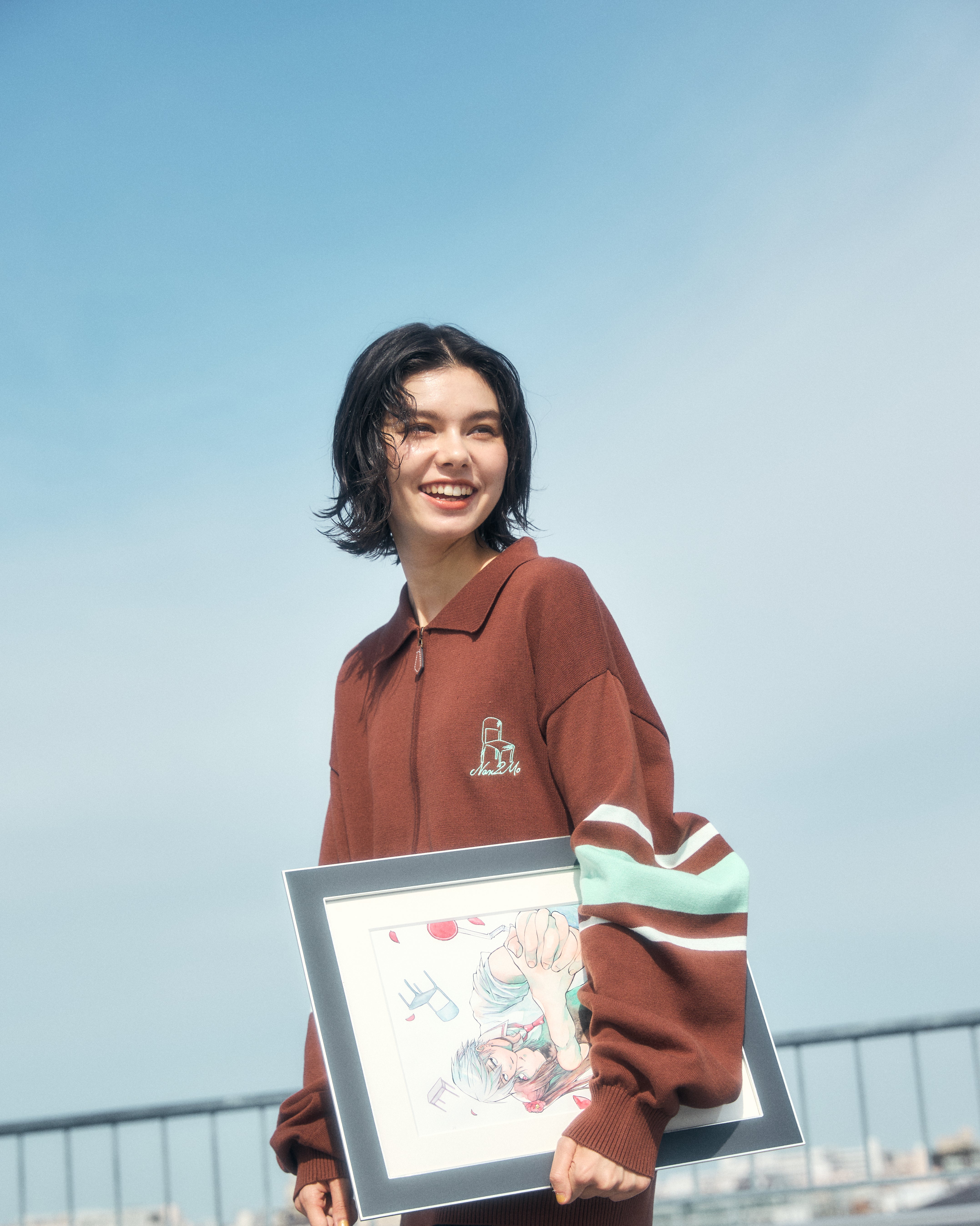 ♡yomoyomo♡　サマーセール品 FDMTL 23AW COLLECTION DIGITAL BORO SWEATER & CARDIGAN